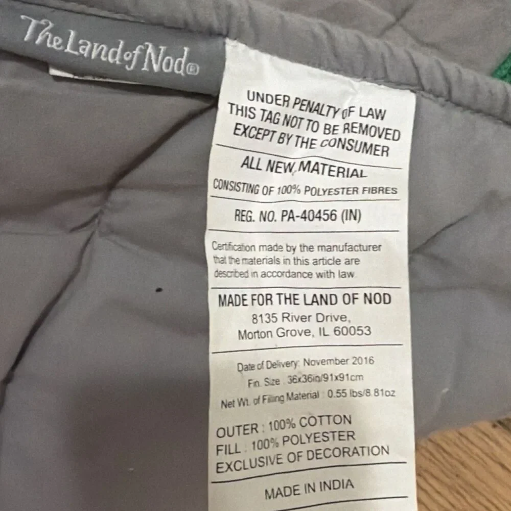 The Land Of Nod Baby Activity Quilt 34” X 37” Interactive Design And Texture